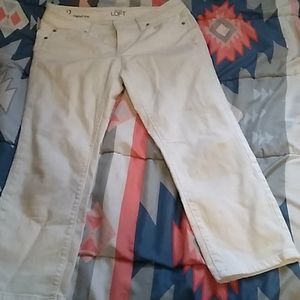 White jeans